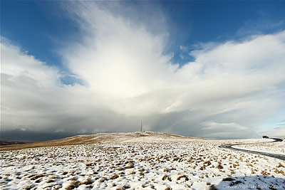 Slieve Gallion Snow - Phantom 3 Aerial Footage - Feb 17th 2016